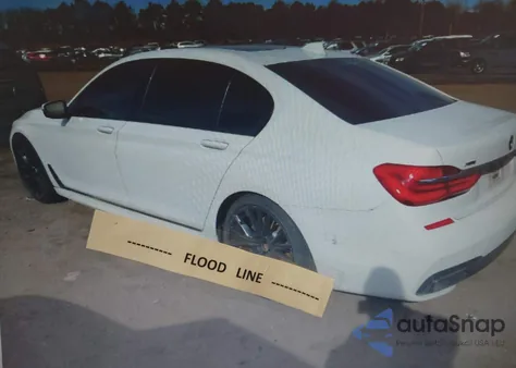 2017 BMW 740I xDrive from USA, damaged, VIN WBA7E4C38HGV23408